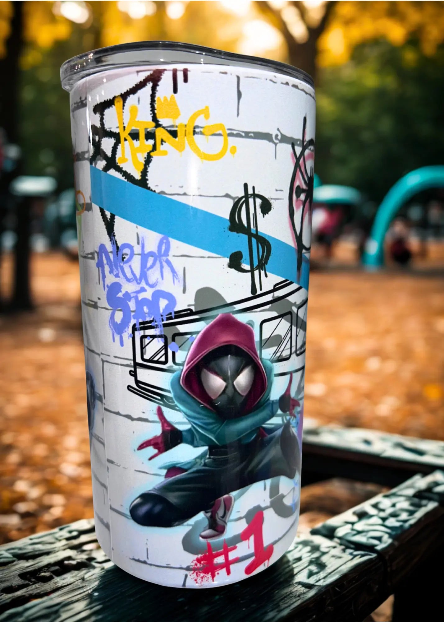 Spiderman Tumbler-Spiderverse 3 to Party